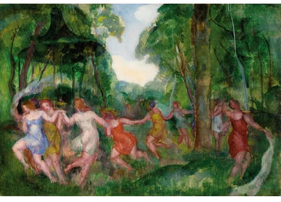 MUJERES BAILANDO (WOMEN DANCING)
