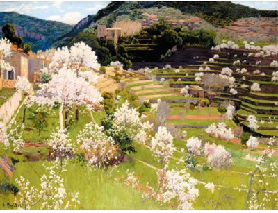 ALMENDROS EN FLOR (ALMOND TREES IN BLOSSOM)