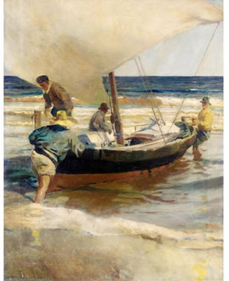 REGRESO DE LA PESCA, VALENCIA (AFTER THE CATCH, VALENCIA)