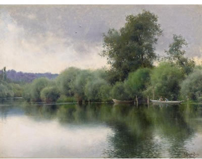 EL SENA EN POISSY (THE SEINE AT POISSY)