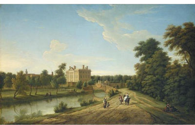 Sample artwork by George Lambert (1700 - 1765), known for landscape, portrait and theatre scene painting - View similar artists and auction records