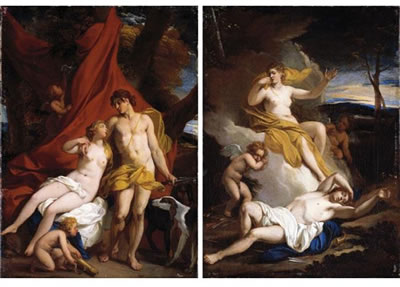 Sample artwork by Louis Cheron (1660 - 1725), known for mythoglogy and christian religion painting, ceiling decoration, sculpture - View similar artists and auction records