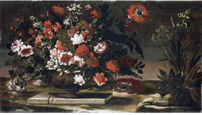 STILL LIFE OF FLOWERS IN A BRASS URN by Andrea Scacciati - Auction record, sale price, and art valuation. Compare with similar artists and explore comparable artworks.