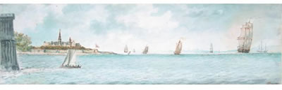 SHIPPING OFF PORT MAHON, MINORCA by Charles Gore - Auction record, sale price, and art valuation. Compare with similar artists and explore comparable artworks.