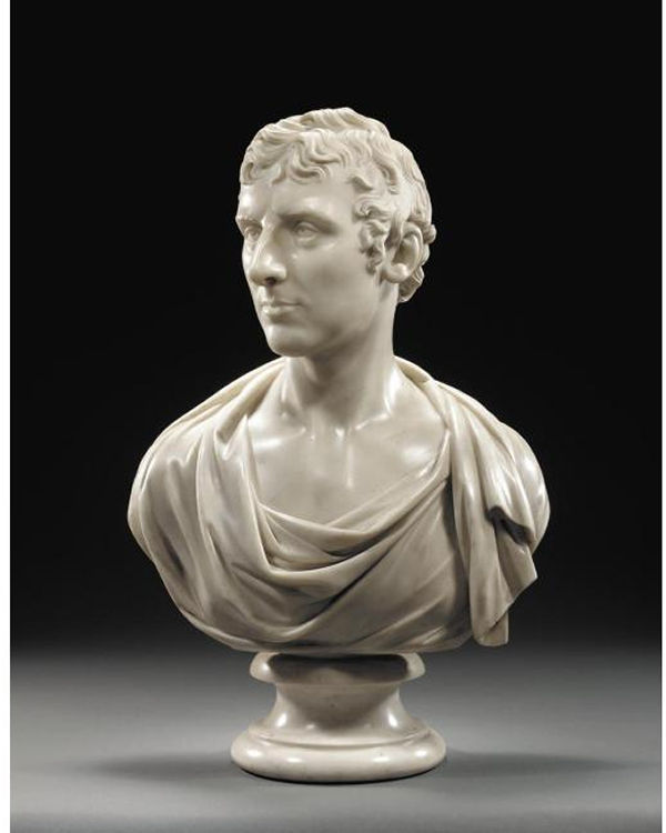 A MARBLE BUST OF HENRY RICHARD GREVILLE, EARL BROOKE OF WARWICK CASTLE, LATER 3RD EARL OF WARWICK (1779-1853) by Joseph Nollekens - Auction record, sale price, and art valuation. Compare with similar artists and explore comparable artworks.