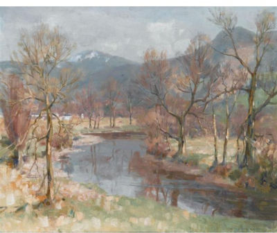 Sample artwork by William Wright Campbell (1913 - 1992), known for painting - View similar artists and auction records