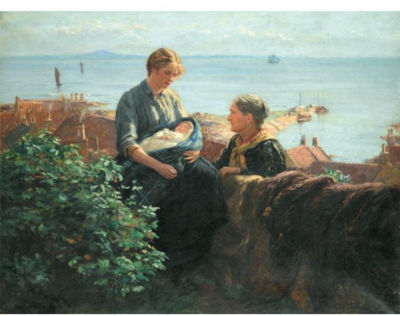 A QUIET MOMENT ABOVE PITTENWEEN