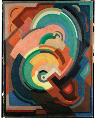 ABSTRACT COMPOSITION by Mainie (Mary Harriet) Jellett - Auction record, sale price, and art valuation. Compare with similar artists and explore comparable artworks.