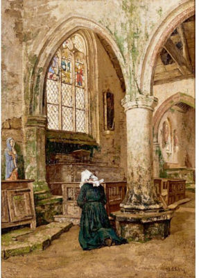 AT PRAYER