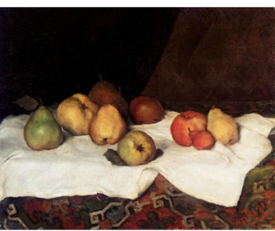 STILL LIFE OF PEARS
