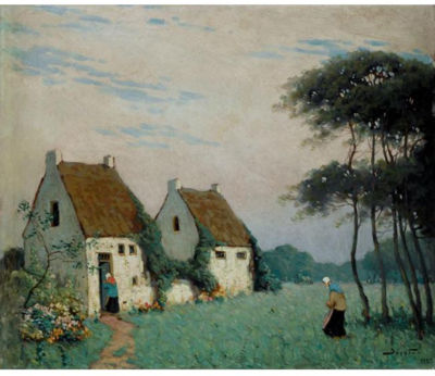MORNING IN VEULES, NORMANDIE