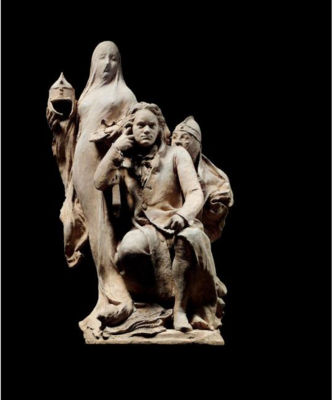 AN ORIGINAL MODEL FOR A MONUMENT TO BEETHOVEN