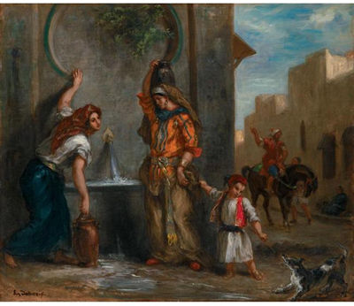 FEMMES A LA FONTAINE
