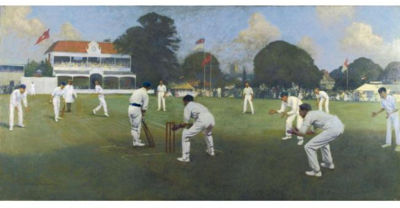 Sample artwork by Albert Chevallier Tayler (1862 - 1925), known for portrait, figure and genre painting, sporting events, plein air - View similar artists and auction records
