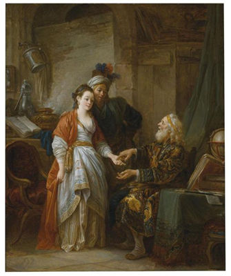 THE FORTUNE-TELLER by Jean Baptiste Leprince - Auction record, sale price, and art valuation. Compare with similar artists and explore comparable artworks.
