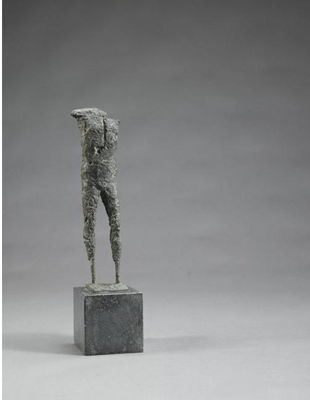 MAN STANDING by Melanie Le Brocquy - Auction record, sale price, and art valuation. Compare with similar artists and explore comparable artworks.