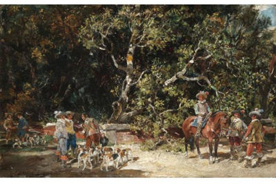 LA REALA DE CAZA by Francisco Domingo Y Marques - Auction record, sale price, and art valuation. Compare with similar artists and explore comparable artworks.