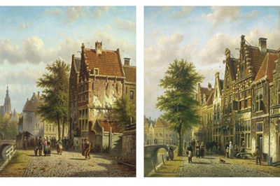 STREET SCENES, AMSTERDAM: A PAIR