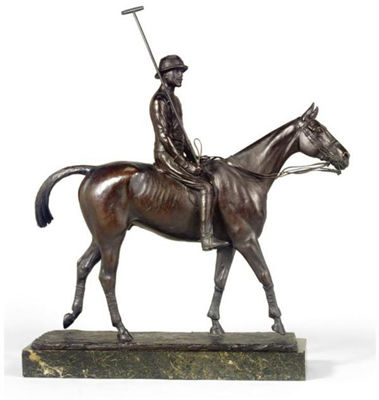 Sample artwork by Georges Malissard (1877 - 1942), known for equestrian sculpture - View similar artists and auction records