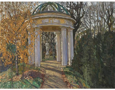 AUTUMN IN NAIDIONOV PARK, MOSCOW