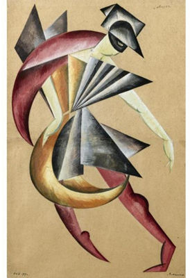Sample artwork by Vadim Meller (1884 - 1962), known for painting - View similar artists and auction records