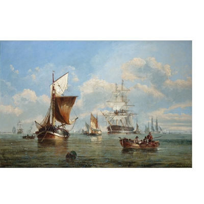 Sample artwork by John Callow (1822 - 1878), known for painting - View similar artists and auction records