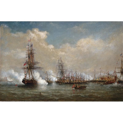 The arrival of the Princess Alexandra off Gravesend by William Adolphus Knell - Auction record, sale price, and art valuation. Compare with similar artists and explore comparable artworks.