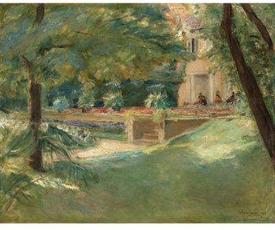 View of the Flower Terrace in Wannsee Garden to the South-West