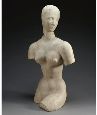 Torso of a Walking Woman or Torso Turning