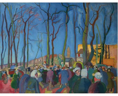 La Foire Aux Oignons by Raoul Dufy - Auction record, sale price, and art valuation. Compare with similar artists and explore comparable artworks.