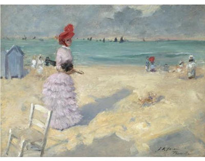 La Plage a Trouville