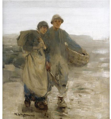 Bait Gatherers Returning