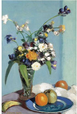 Still Life with Fruit and Flowers