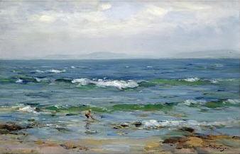 MACHRIHANISH SHORE by William Miller Frazer - Auction record, sale price, and art valuation. Compare with similar artists and explore comparable artworks.