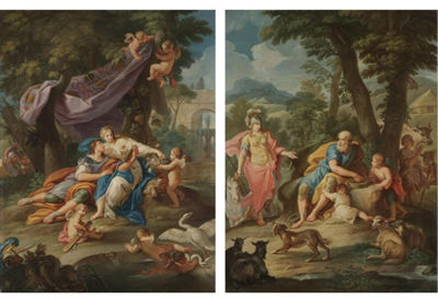 Sample artwork by Stefano Pozzi (1699 1707? - 1768), known for figure, allegorical, religious genre painting - View similar artists and auction records