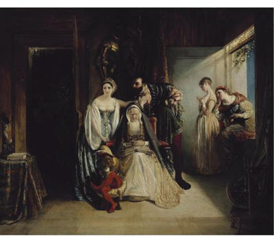 FRANCIS THE FIRST AND DIANE OF POITIERS by Daniel Maclise - Auction record, sale price, and art valuation. Compare with similar artists and explore comparable artworks.