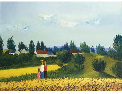 LANDSCAPE WITH TREES