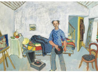 SELF PORTRAIT IN ROUNDSTONE