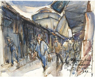 Sample artwork by Alexander Barkoff (1870 - 1942), known for painting, sculpture, engraving - View similar artists and auction records