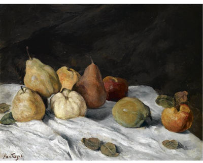 STILL LIFE WITH PEARS, APPLES AND QUINCES