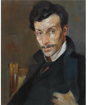 PORTRAIT OF THE PAINTER GERASSIMOS DIALISMAS