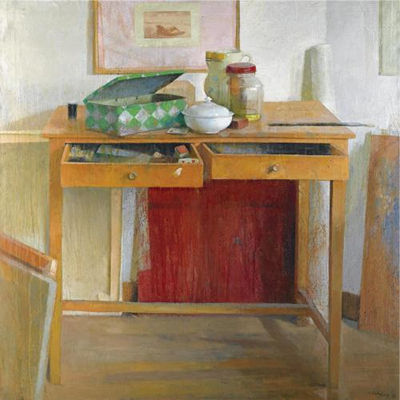 IN THE STUDIO by Stephanos Daskalakis - Auction record, sale price, and art valuation. Compare with similar artists and explore comparable artworks.