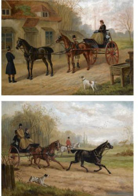 SADDLING UP; ON THE ROAD (2)