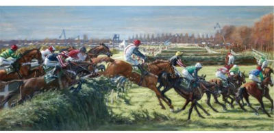THE CANAL TURN, AINTREE