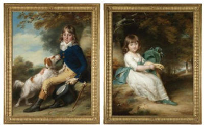 Sample artwork by John Russell (1745 - 1806), known for portrait painting, writing, teaching - View similar artists and auction records