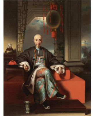 Portrait of Hou Qua by George Chinnery - Auction record, sale price, and art valuation. Compare with similar artists and explore comparable artworks.
