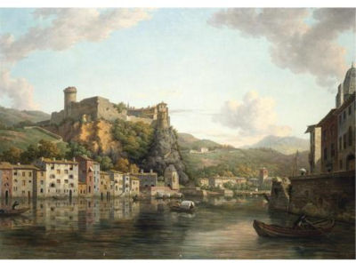 A view of Chateau of Pierre Encise, Lyon