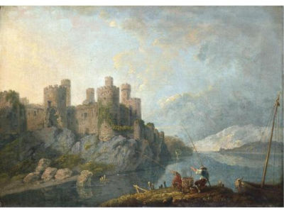 View of Conway Castle by John Inigo Richards - Auction record, sale price, and art valuation. Compare with similar artists and explore comparable artworks.