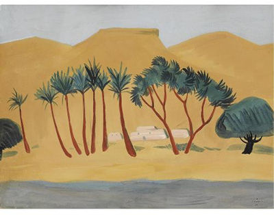 Desert oasis