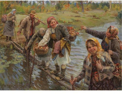 Difficult river crossing